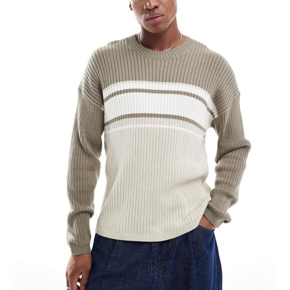 Hollister MEN'S Knitted Boxy Sweater - Picture 1 of 4